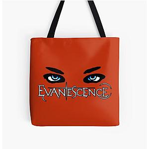 Evanescence - Amy Lee - Blue Eyes All Over Print Tote Bag