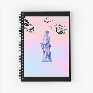 Evanescence Virtuallubid Vaporwave Art Spiral Notebook