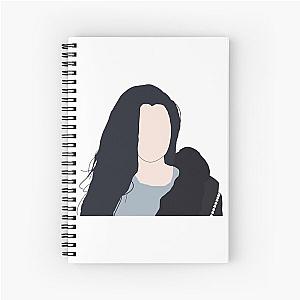 Amy Lee Evanescence Portrait  Spiral Notebook