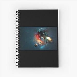 afford Evanescence Many Spiral Notebook