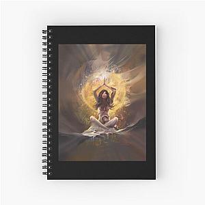 Eternity Contemplates Evanescence Graphic  Spiral Notebook