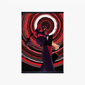 Evangelion Poster Merch: Unit-01 Red Whirl Wall Art