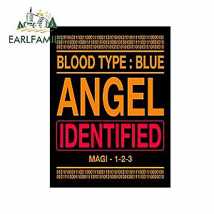 Evangelion Merch: Evangelion Angel Identified Vinyl Car Sticker