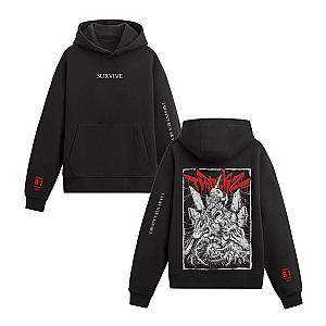 Evangelion Hoodies – Evangelion "CALAMITY" Anime Pullover Hoodie