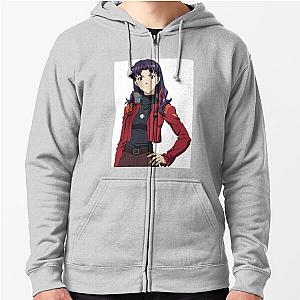 Evangelion Merch: Misato Katsuragi Zipper Hoodie