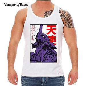 Evangelion Graphic Tank Top - Funny Evangelion Tank Top Men