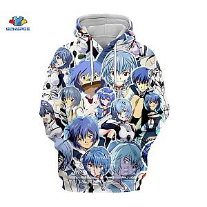 3D Printed Evangelion Hooded Sweatshirt - Evangelion Hoodie