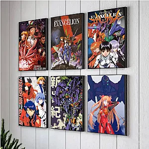 Evangelion Neon Genesis Classic Art Poster