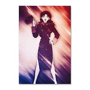 Evangelion Poster Merch: Misato Katsuragi Uniform Wall Art