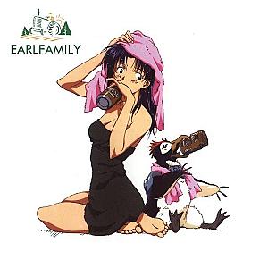 Evangelion Merch: Misato Katsuragi Sexy Vinyl Car Sticker