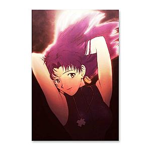 Evangelion Poster Merch: Misato Katsuragi Sexy Wall Art