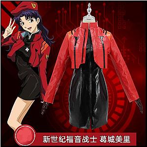 Evangelion Cosplay Merch: The Anime EVA Katsuragi Misato Cosplay Costume Theater Version 2021