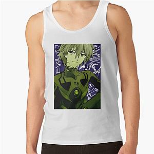 Evangelion Tank Top Merch: Kaworu Nagisa Vintage Tank Top EVA Merch