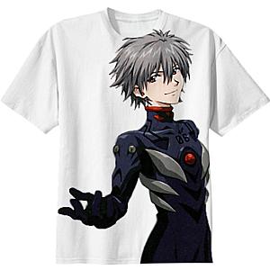 Evangelion Merch: Kaworu Nagisa 3D Portrait Shirt