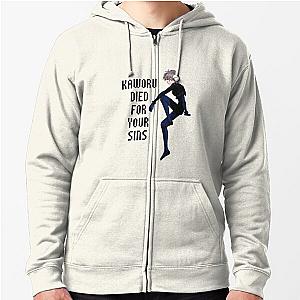 Evangelion Merch: Kaworu Nagisa Zipper Hoodie