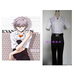Evangelion Cosplay Merch: Kaworu Nagisa Uniform Cosplay Costume