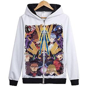 Evangelion Merch: Shinji Ikari Center Zipper Hoodie