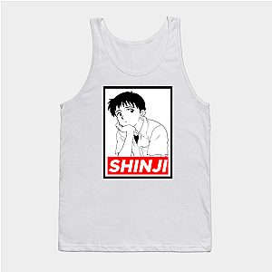 Evangelion Tank Top Merch: Shinji Ikari Potriat Tank Top EVA Merch