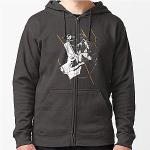 Evangelion Hoodie Merch: Mari Makinami Zipper Hoodie