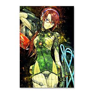 Evangalion Poster Merch: Mari Makinami Wall Art