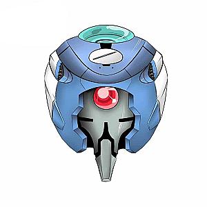 13cm x 10.1cm Evangelion Helmet Avatar Car Stickers EVA Merch