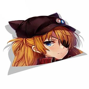 Evangelion Asuka Langley Sohryu Car Sticker EVA Merch