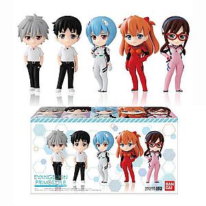 5  Models Original EVA Gashapon Action Figures EVA Merch