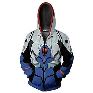 Evangelion Unit-01 Zipper Hoodie EVA Merch