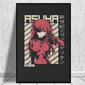 Evangelion - Asuka Poster Canvas Paintings For Home Decor EVA Merch