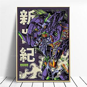 Evangelion Mecha Unit-01 Poster Wall Art EVA Merch