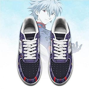 Evangelion Kaworu Nagisa Air Force Sneakers EVA Merch