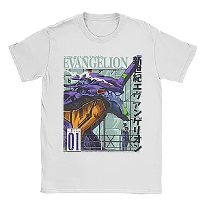 EVANGELION Anime Crewneck T-shirts
