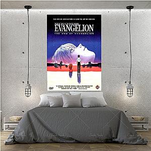 Evangelion Face Rei Ayanami Canvas Painting Picture Wall Art EVA Merch
