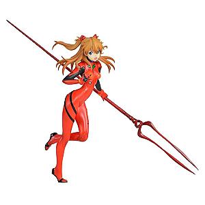 30cm Original EVA Asuka with Lance of Longinus Collectible Figurine EVA Merch