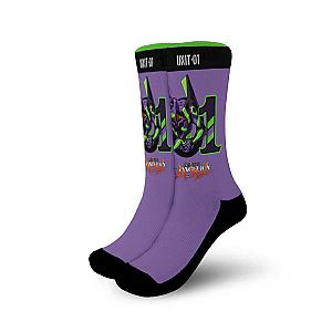 Neon Genesis Evangelion Unit-01 Socks EVA Merch