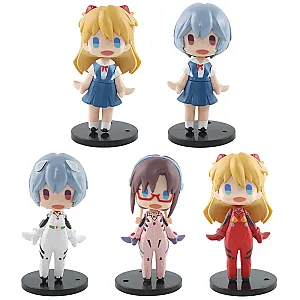 Evangelion Figures - Asuka Ayanami Rei Pvc Doll Ornaments Toy Model Anime Figure