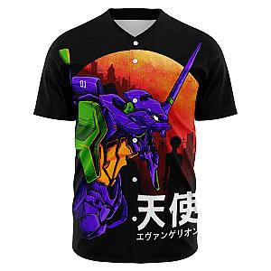 Evangelion Unit-01 Night Baseball Jersey EVA Merch
