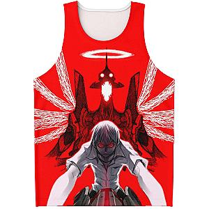 Evangelion Kaworu Nagisa Crazy Tank Top EVA Merch