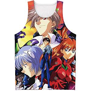 Evangelion Character 3D Tank Top EVA Merch