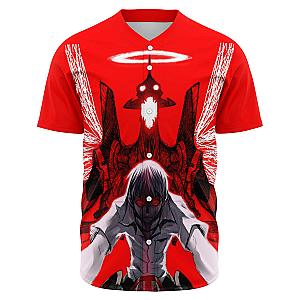 Evangelion Kaworu Nagisa Crazy Baseball Jersey EVA Merch