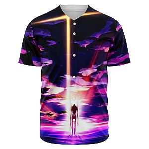 Evangelion Angel Sky Baseball Jersey EVA Merch