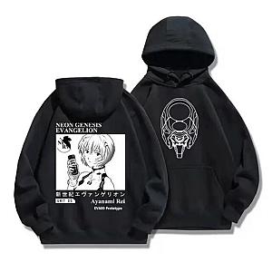 Evangelion Hoodies – Rei Unit 00 Anime Pullover Hoodie