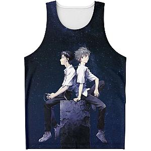 Evangelion Tank Top Merch: Shinji Ikari And Nagisa Kaworu Tank Top EVA Merch