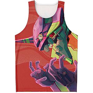 Evangelion Unit-01 Face 3D Tank Top EVA Merch