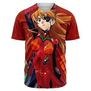New Evangelion Asuka Political  Baseball Jersey EVA Merch