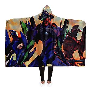 Evangelion Hooded Blanket New E102 EVA Merch