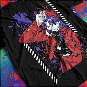 Evangelion T-shirts – Misato Katsuragi Retro Anime Classic T-shirt