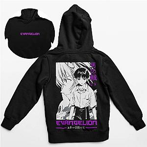 Evangelion Hoodies – Rei Ikari Anime Pullover Hoodie