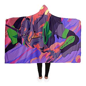 Evangelion EVA 01 Test Hooded Blanket EVA Merch