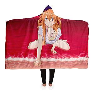 Evangelion Asuka Hentai Hooded Blanket EVA Merch